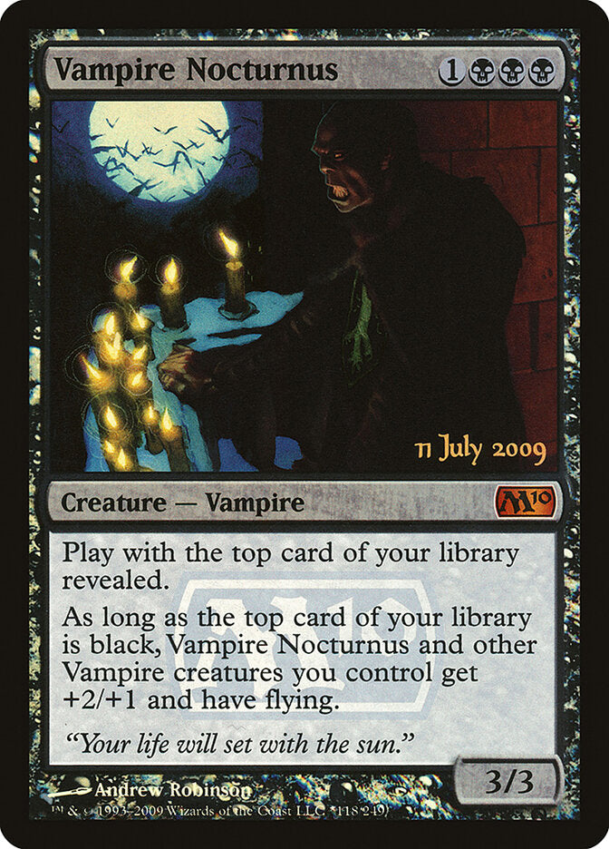 Vampiro Nocturnus / Vampire Nocturnus - Magic: The Gathering - MoxLand