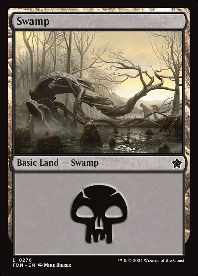 Pântano / Swamp - Magic: The Gathering - MoxLand