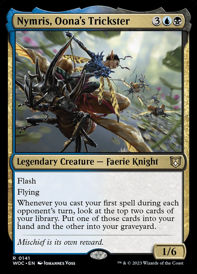 Nymris, Trapaceiro de Oona / Nymris, Oona's Trickster - Magic: The Gathering - MoxLand