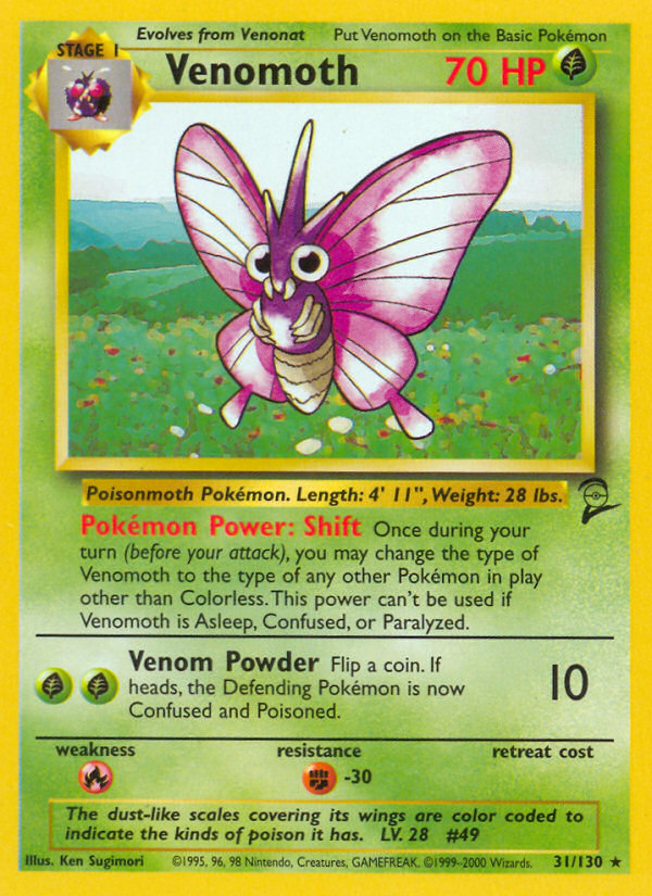 Venomoth - MoxLand - MoxLand