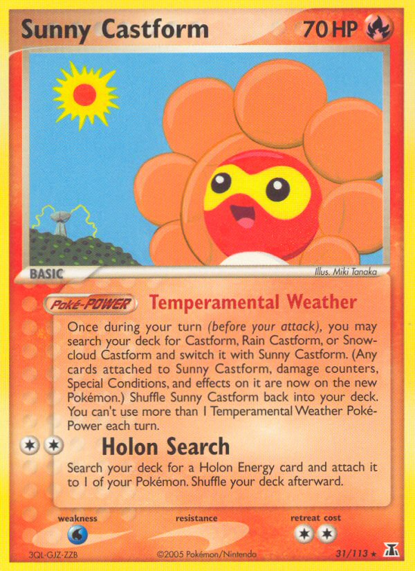 Sunny Castform - MoxLand - MoxLand