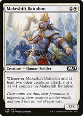 Batalhão Improvisado / Makeshift Battalion - Magic: The Gathering - MoxLand