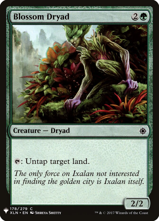 Dríade do Florescimento / Blossom Dryad - Magic: The Gathering - MoxLand