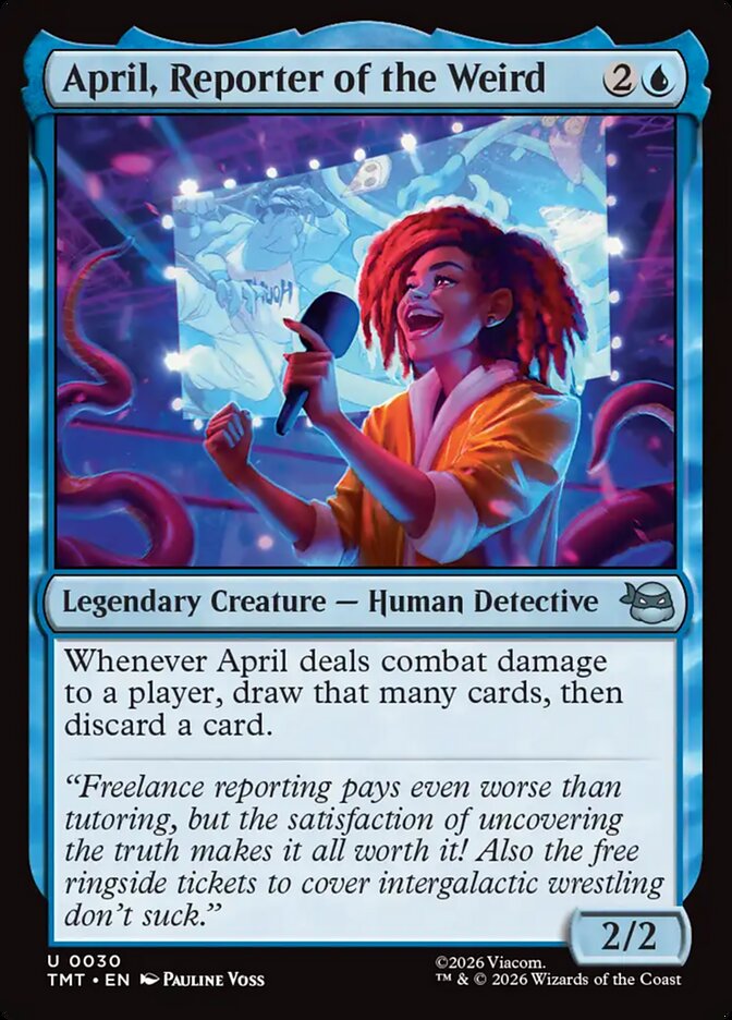 April, Reporter of the Weird - Magic: The Gathering - MoxLand