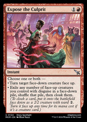 Revelar o Culpado / Expose the Culprit - Magic: The Gathering - MoxLand