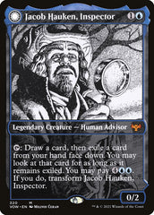 Jacob Hauken, Inspetor / Jacob Hauken, Inspector - Magic: The Gathering - MoxLand