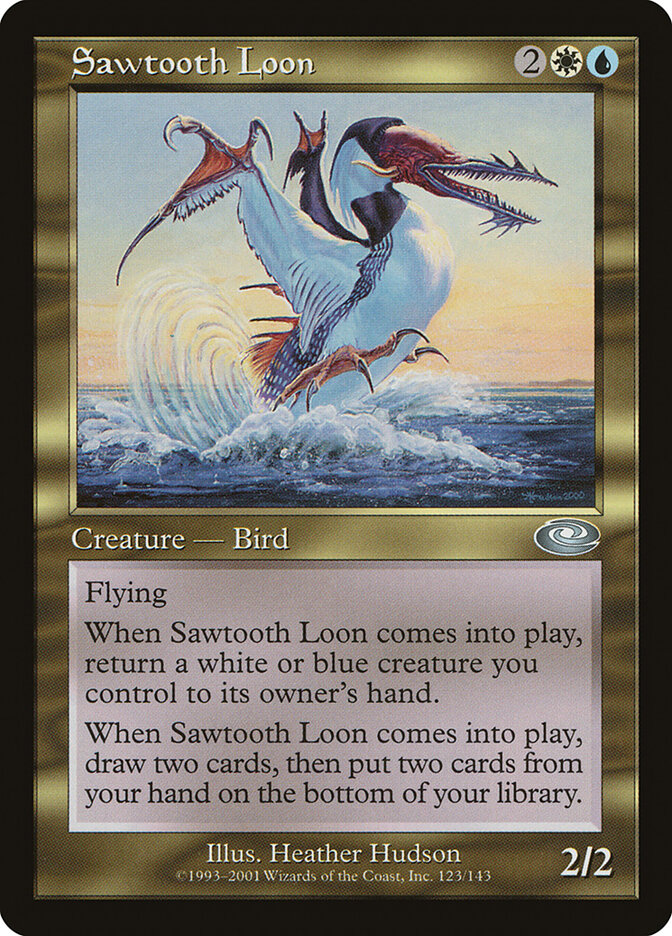 Alca de Dentes Serrilhados / Sawtooth Loon - Magic: The Gathering - MoxLand