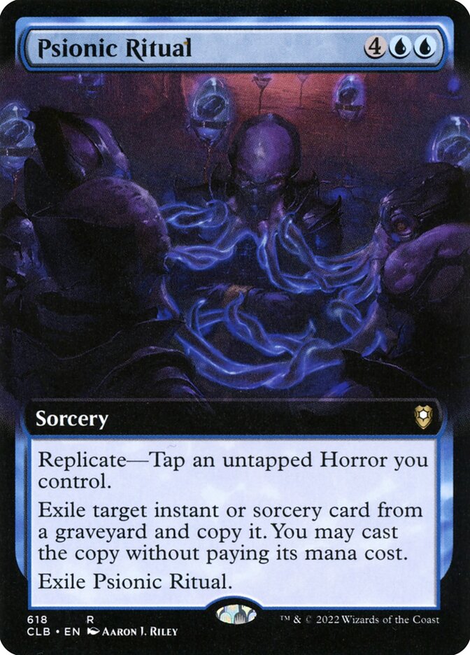 Ritual Psiônico / Psionic Ritual - Magic: The Gathering - MoxLand