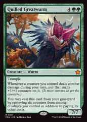 Megavorme Espinhoso / Quilled Greatwurm - Magic: The Gathering - MoxLand