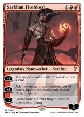 Sarkhan, Sangue de Fogo / Sarkhan, Fireblood - Magic: The Gathering - MoxLand