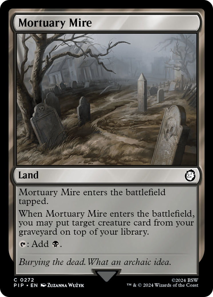 Lodaçal Mortuário / Mortuary Mire - Magic: The Gathering - MoxLand