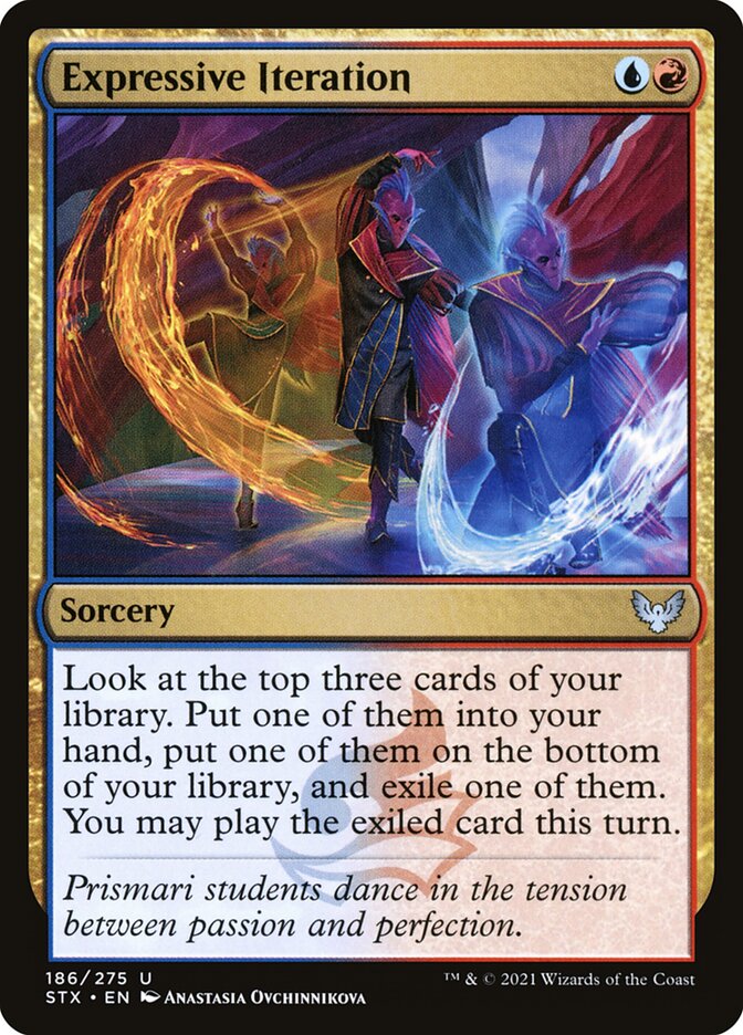 Iteração Expressiva / Expressive Iteration - Magic: The Gathering - MoxLand