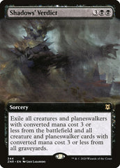 Veredito das Sombras / Shadows' Verdict - Magic: The Gathering - MoxLand