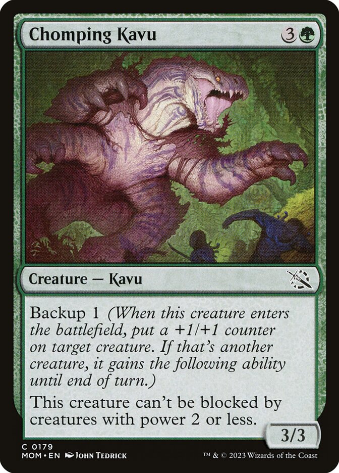 Kavu Abocanhador / Chomping Kavu - Magic: The Gathering - MoxLand