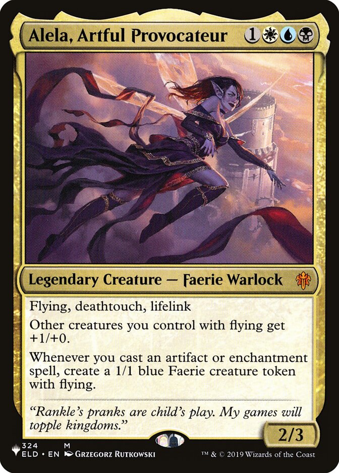 Alela, Provocadora Ardilosa / Alela, Artful Provocateur - Magic: The Gathering - MoxLand