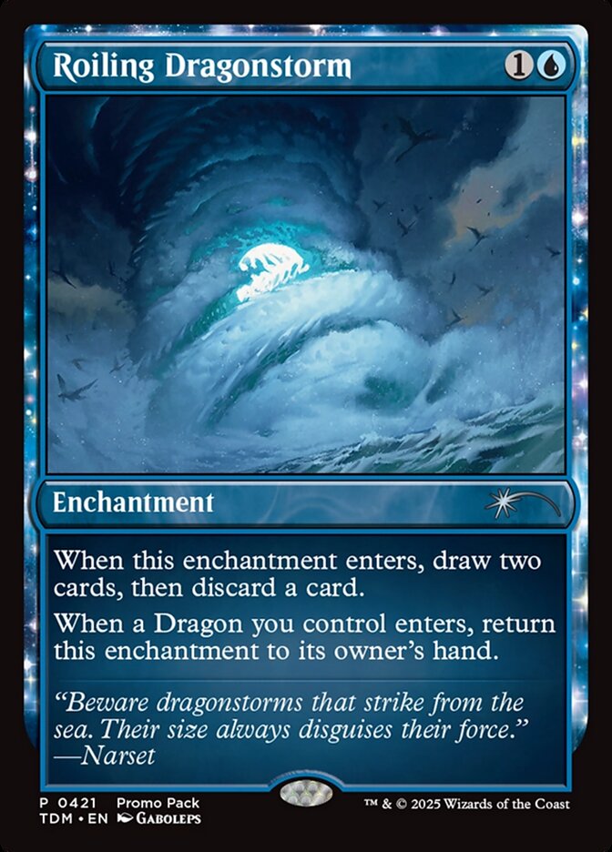 Tempestade de Dragões Turbilhonante / Roiling Dragonstorm - Magic: The Gathering - MoxLand