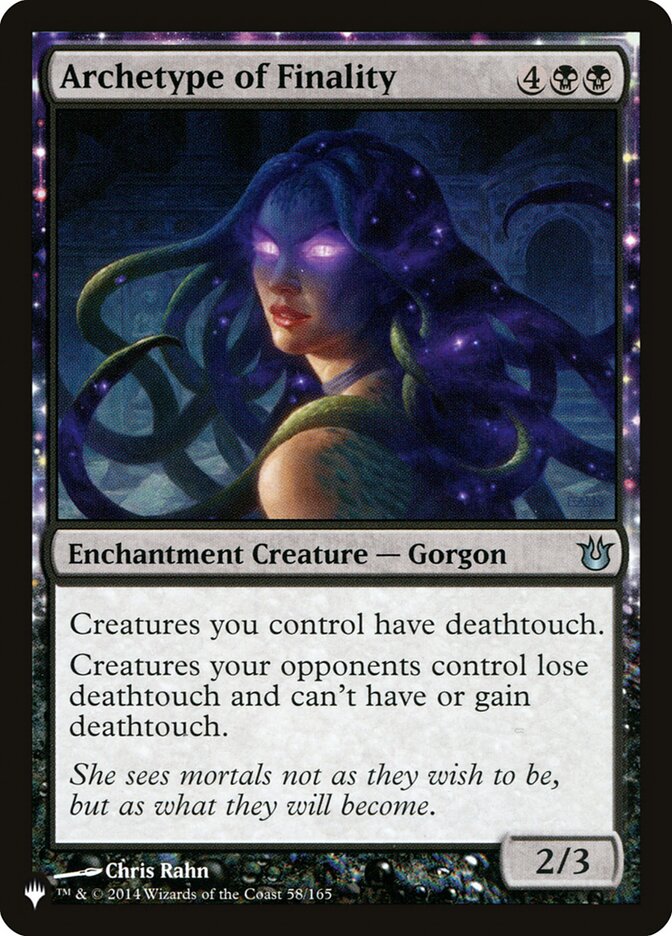 Arquétipo da Finalidade / Archetype of Finality - Magic: The Gathering - MoxLand