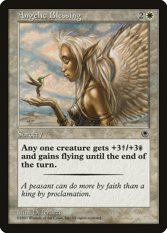 Bêncão Angelical / Angelic Blessing - Magic: The Gathering - MoxLand