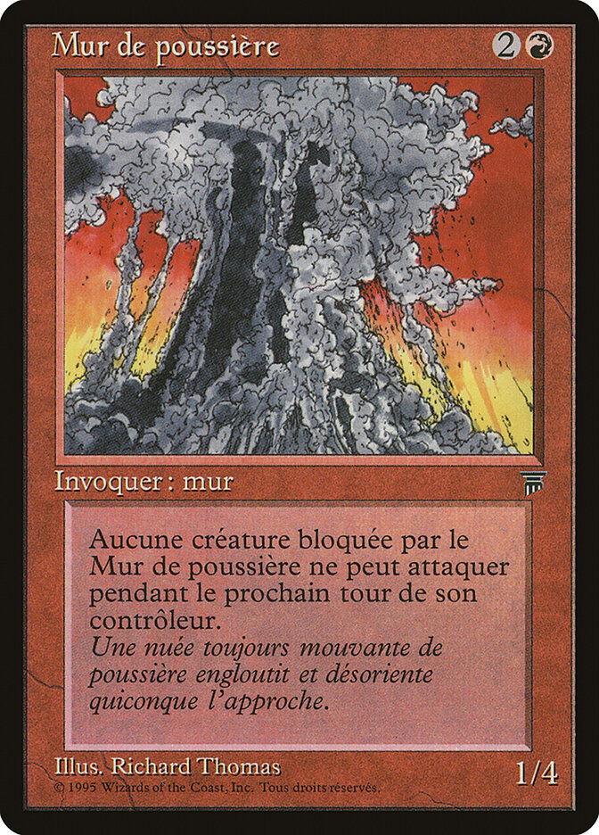 Barreira de Pó / Wall of Dust - Magic: The Gathering - MoxLand
