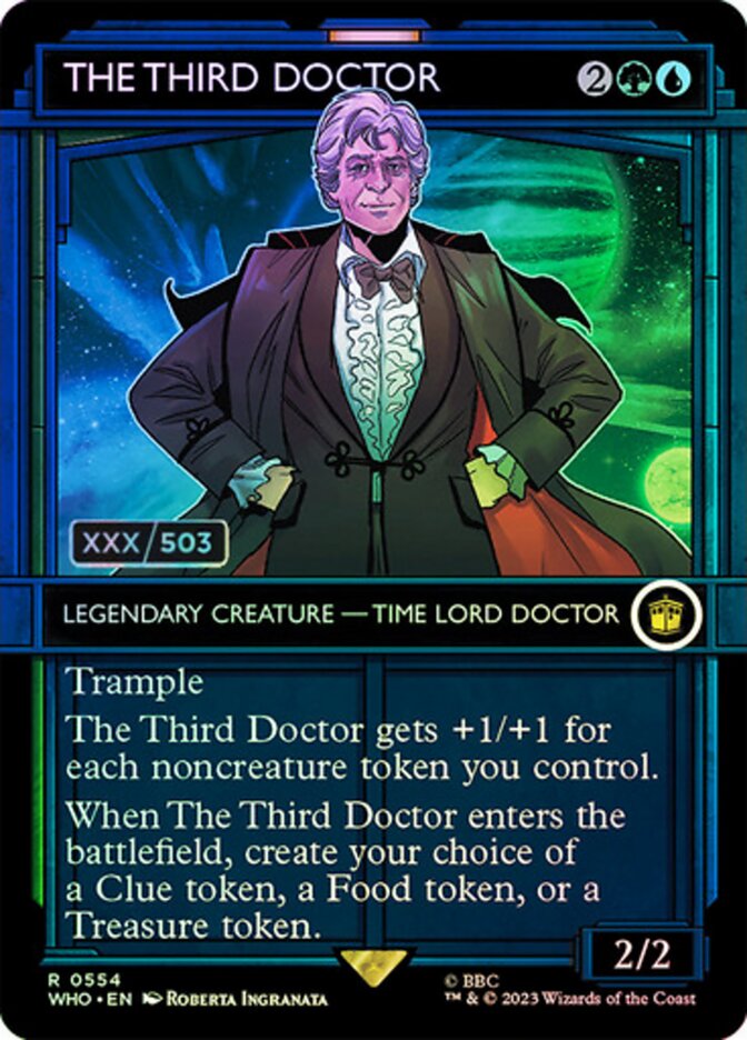 The Third Doctor - Magic: The Gathering - MoxLand