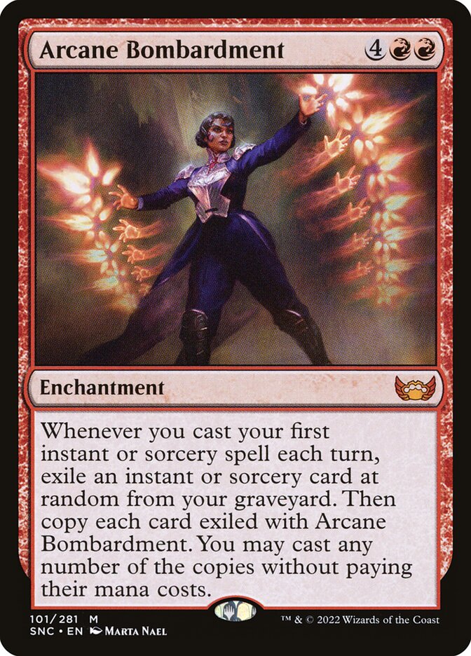 Bombardeio Arcano / Arcane Bombardment - Magic: The Gathering - MoxLand
