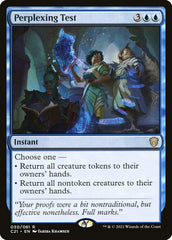 Teste Desconcertante / Perplexing Test - Magic: The Gathering - MoxLand