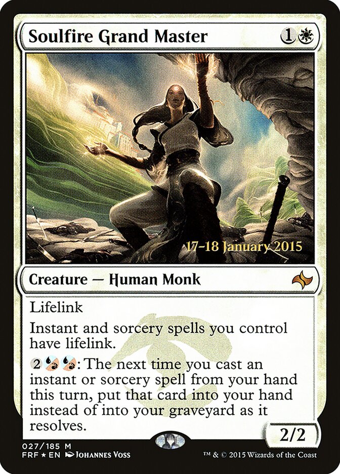 Grã-mestra da Alma-ígnea / Soulfire Grand Master - Magic: The Gathering - MoxLand