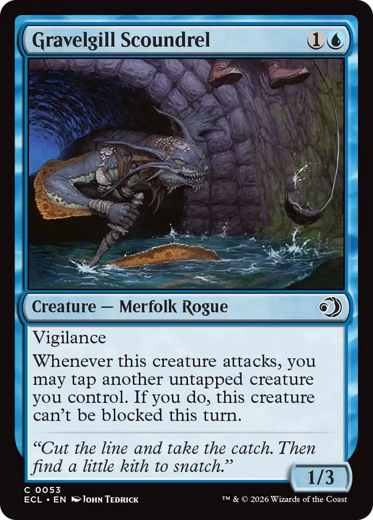 Canalha Petreobrânquio / Gravelgill Scoundrel - Magic: The Gathering - MoxLand