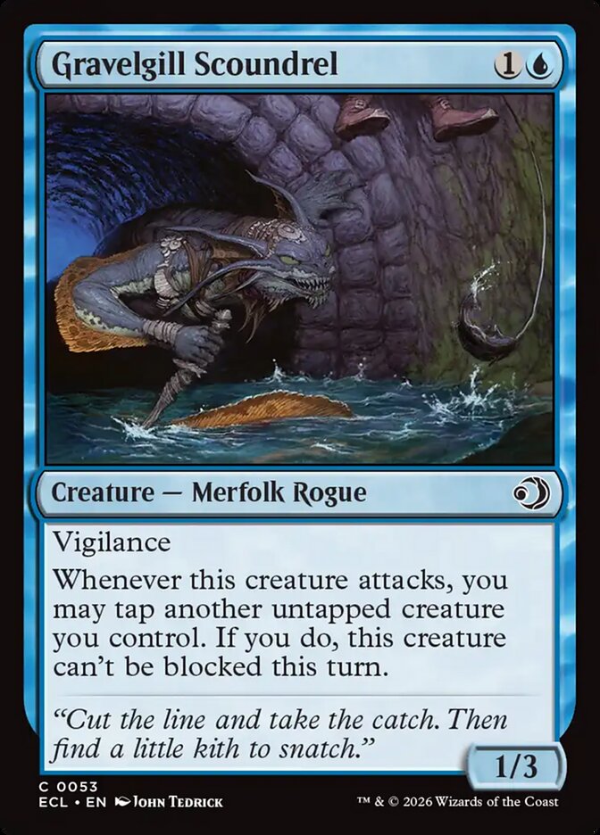Canalha Petreobrânquio / Gravelgill Scoundrel - Magic: The Gathering - MoxLand