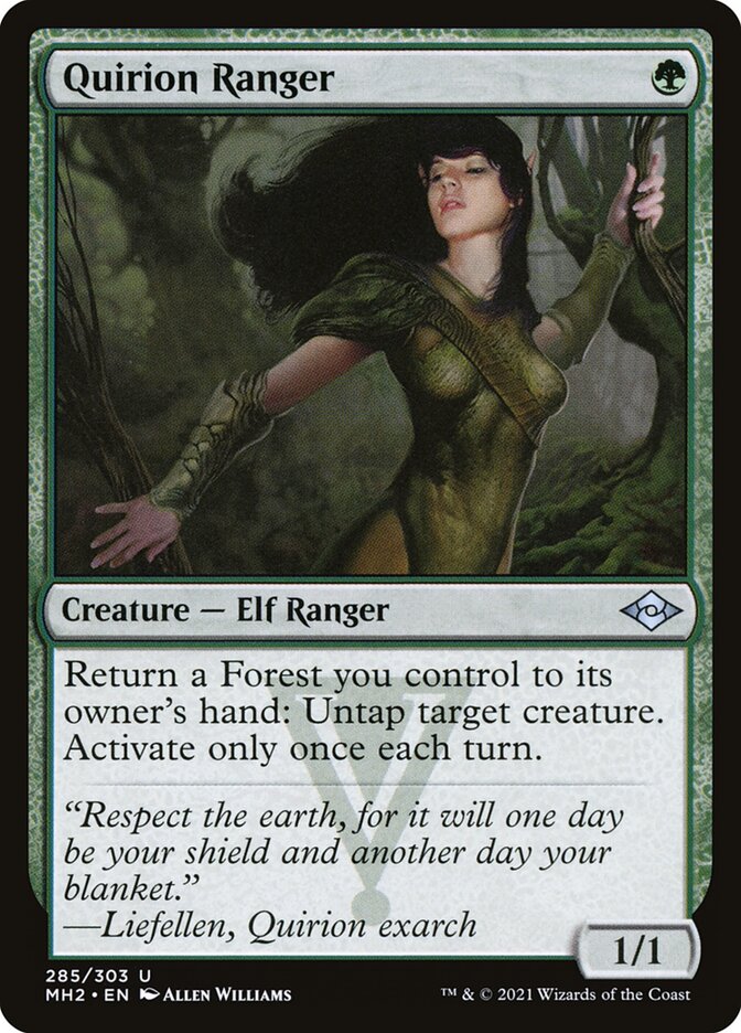 Patrulheiro Quirion / Quirion Ranger - Magic: The Gathering - MoxLand
