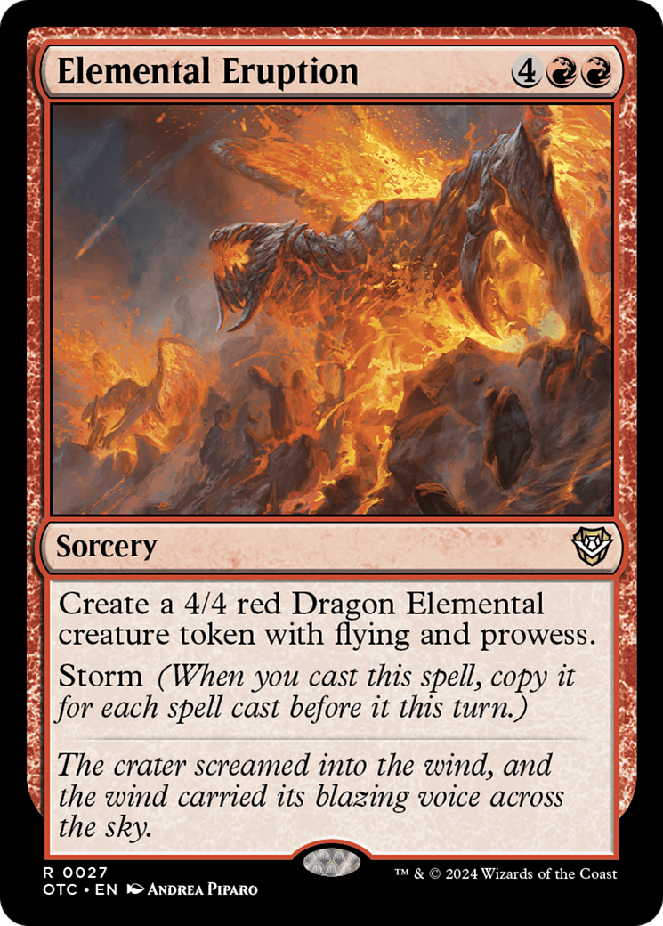 Elemental Eruption - Magic: The Gathering - MoxLand