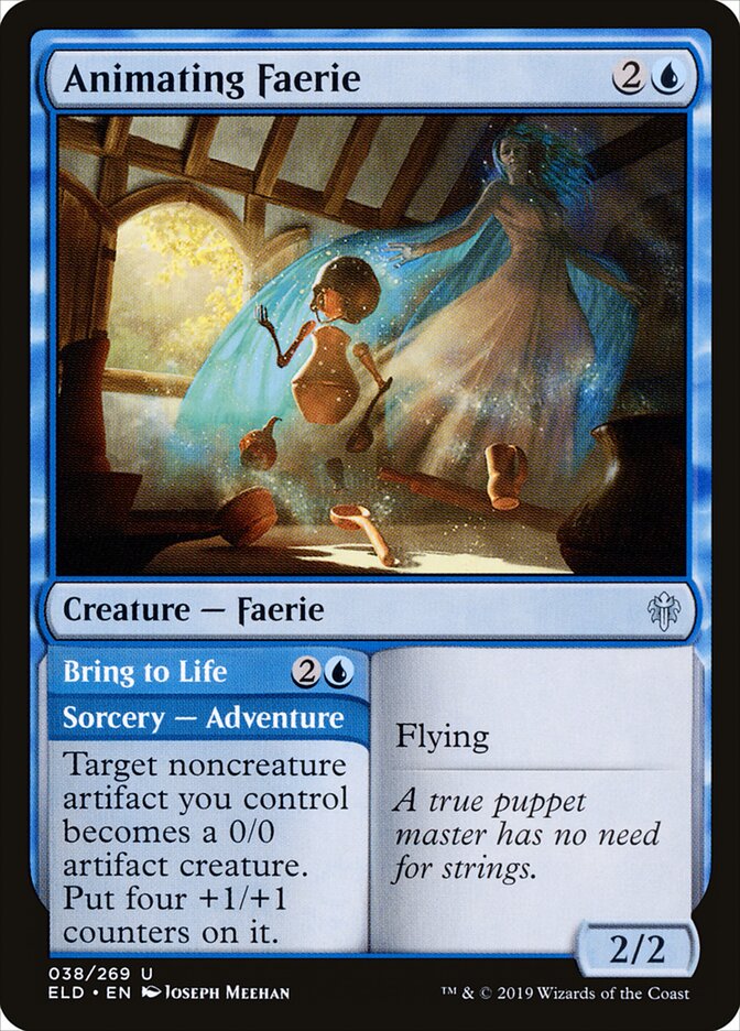 Fada Animadora / Animating Faerie - Magic: The Gathering - MoxLand