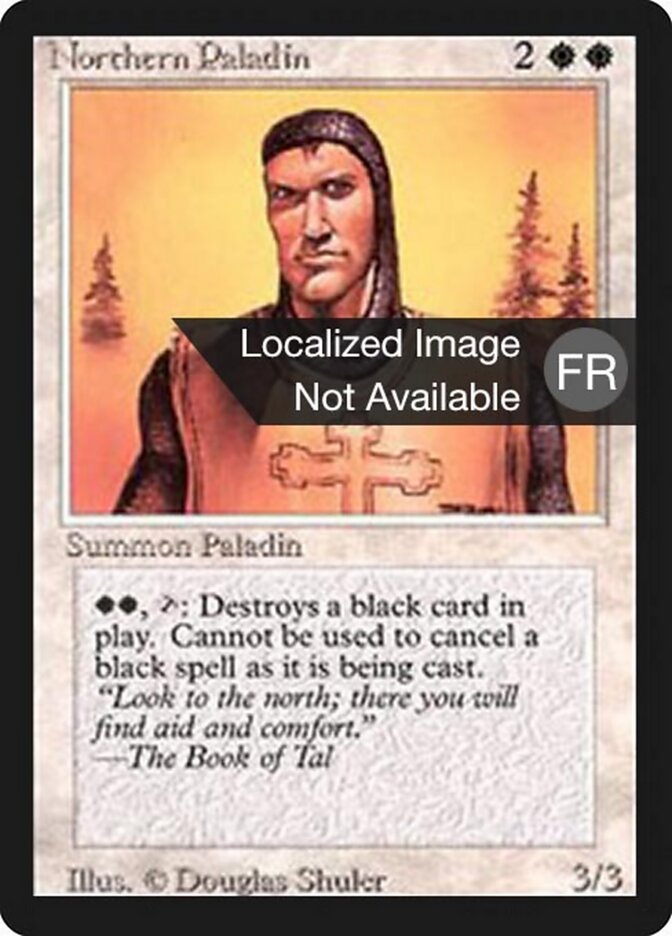 Paladino do Norte / Northern Paladin - Magic: The Gathering - MoxLand