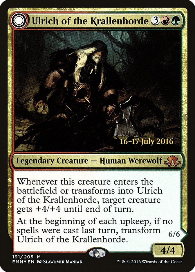 Ulrich da Krallenhorde / Ulrich of the Krallenhorde - Magic: The Gathering - MoxLand