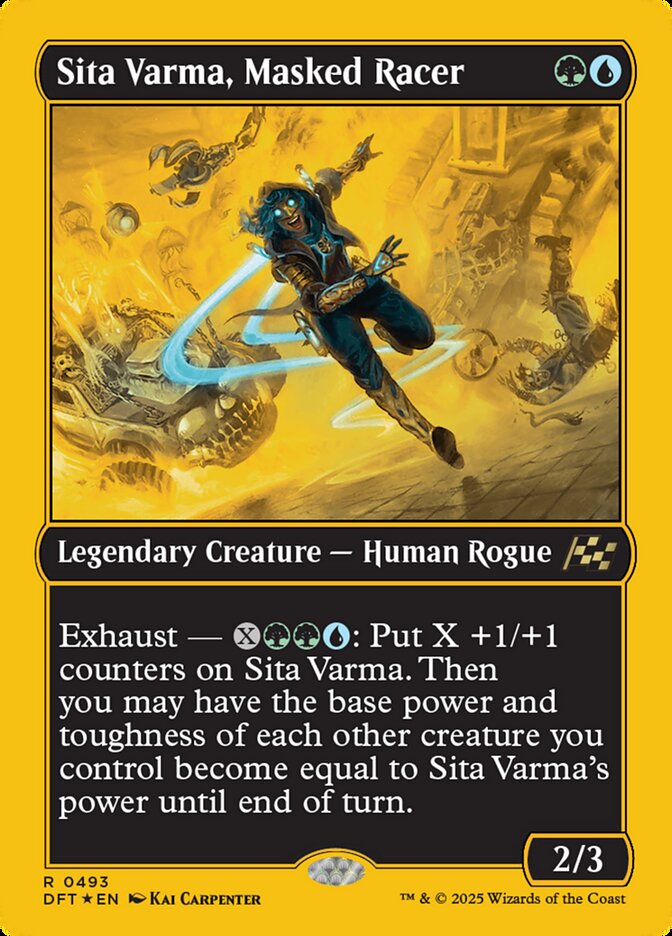 Sita Varma, Pilota Mascarada / Sita Varma, Masked Racer - Magic: The Gathering - MoxLand