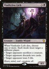 Lich Vingativo / Vindictive Lich - Magic: The Gathering - MoxLand
