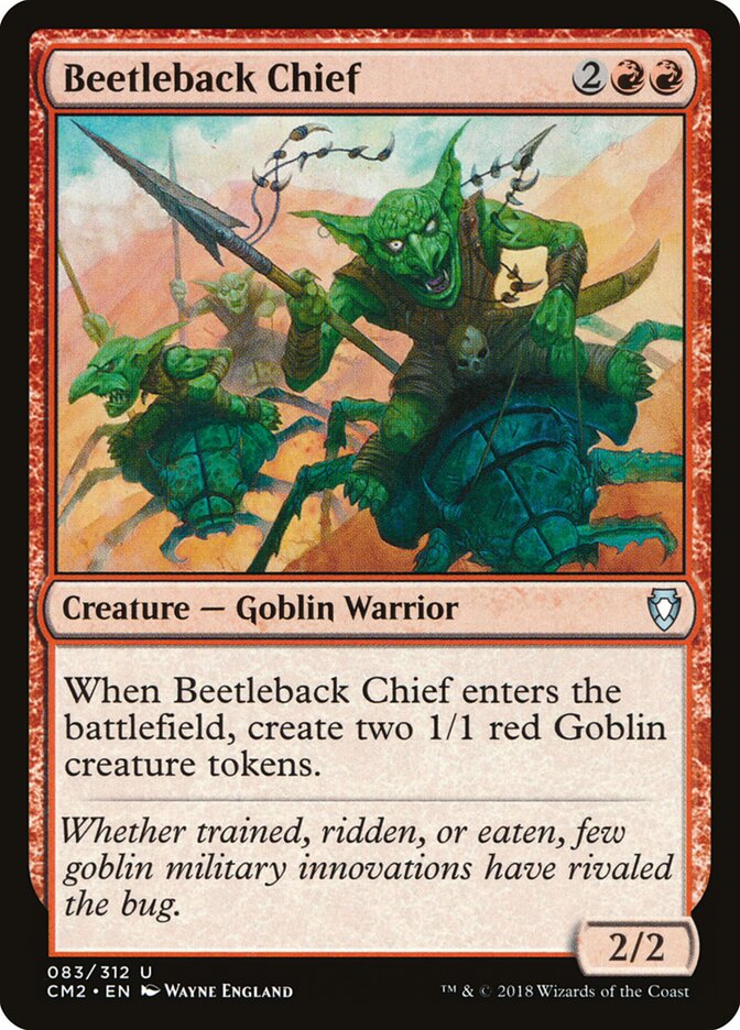 Beetleback Chief / Beetleback Chief - Magic: The Gathering - MoxLand