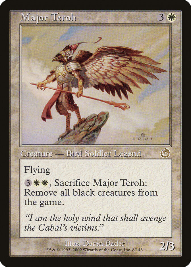 Major Teroh / Major Teroh - Magic: The Gathering - MoxLand