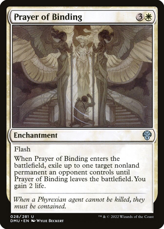 Oração do Aprisionamento / Prayer of Binding - Magic: The Gathering - MoxLand