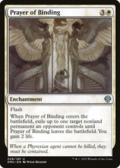 Oração do Aprisionamento / Prayer of Binding - Magic: The Gathering - MoxLand