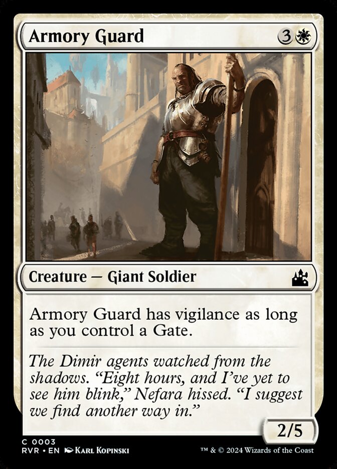 Guarda do Arsenal / Armory Guard - Magic: The Gathering - MoxLand