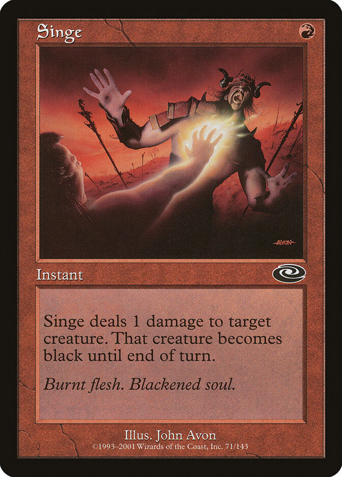 Chamuscar / Singe - Magic: The Gathering - MoxLand