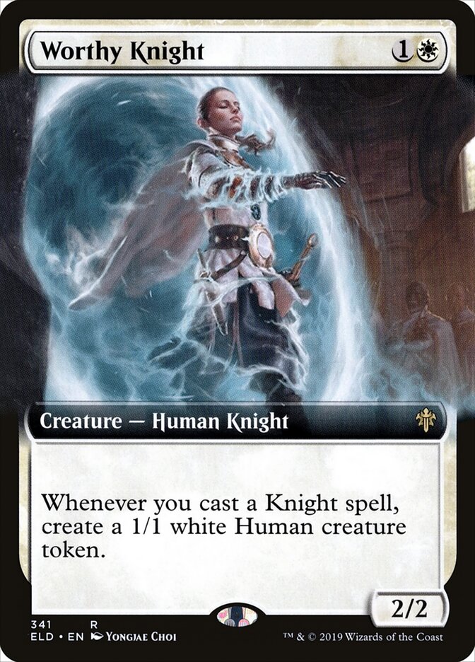 Cavaleira Digna / Worthy Knight - Magic: The Gathering - MoxLand