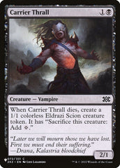 Cativo Portador / Carrier Thrall - Magic: The Gathering - MoxLand