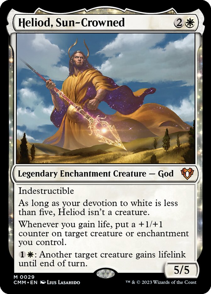 Heliode, Coroa de Sol / Heliod, Sun-Crowned - Magic: The Gathering - MoxLand