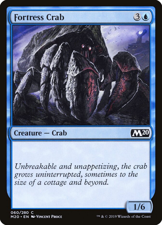 Caranguejo Fortaleza / Fortress Crab - Magic: The Gathering - MoxLand