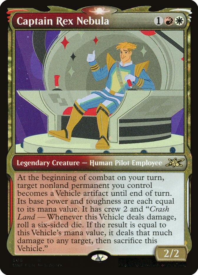 Captain Rex Nebula - Magic: The Gathering - MoxLand