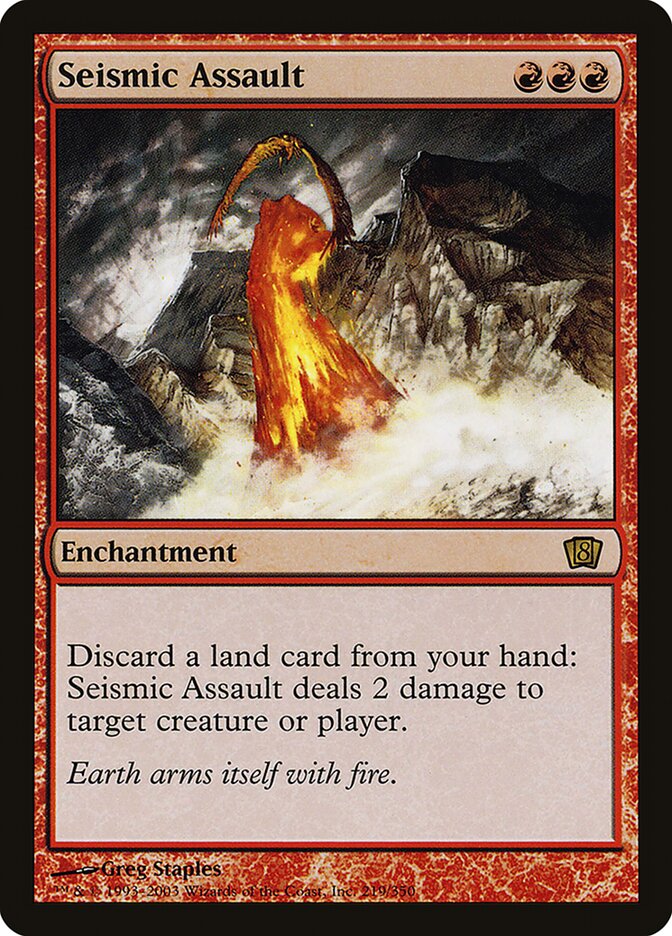 Assalto Sísmico / Seismic Assault - Magic: The Gathering - MoxLand