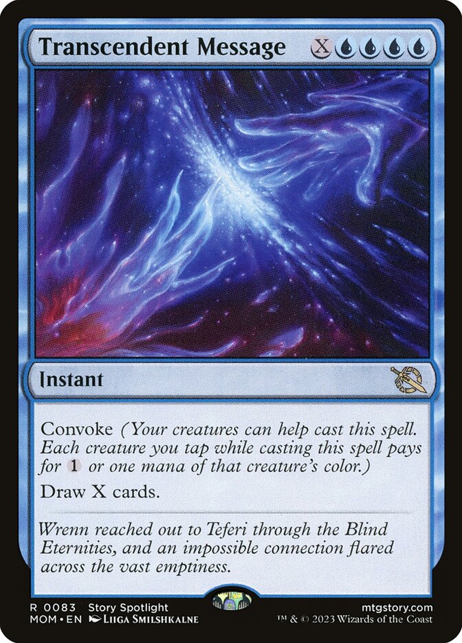 Mensagem Transcendente / Transcendent Message - Magic: The Gathering - MoxLand
