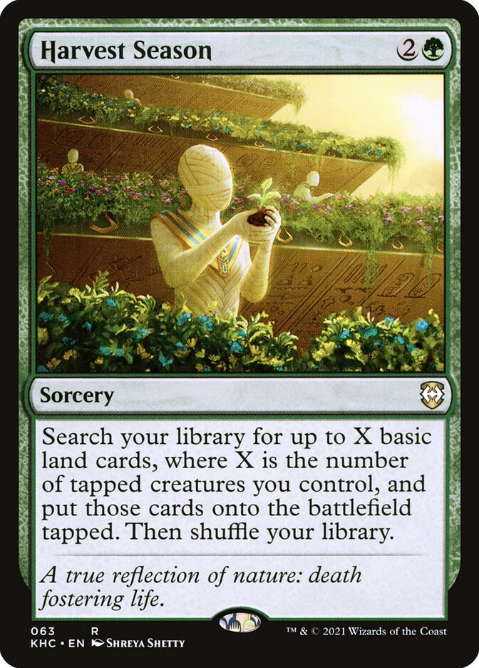 Estação da Colheita / Harvest Season - Magic: The Gathering - MoxLand
